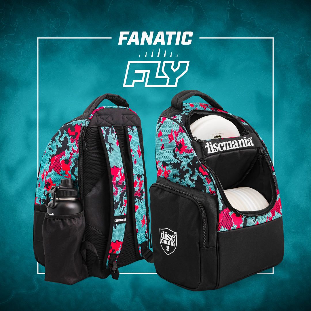 Discmania Fanatic Fly Backpack - Holds 18+ Discs Discmania