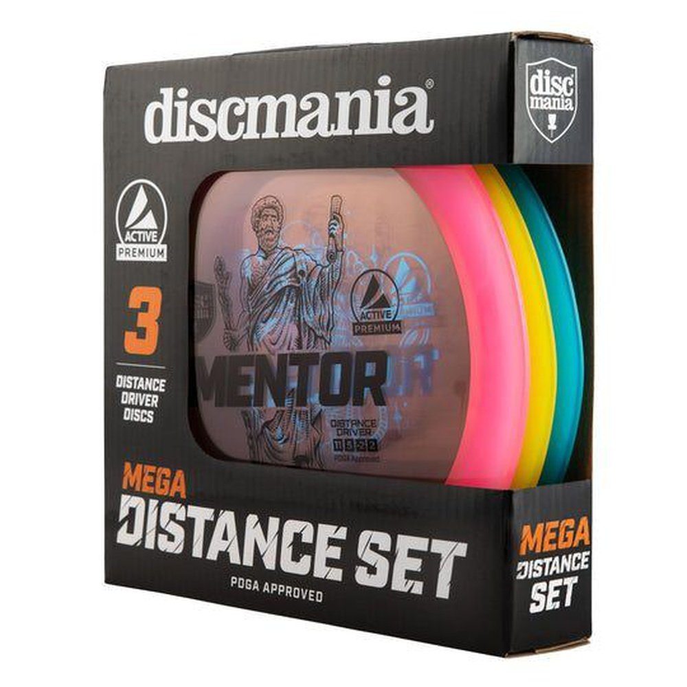 Discmania Mega Distance 3 Disc Starter Pack Discmania