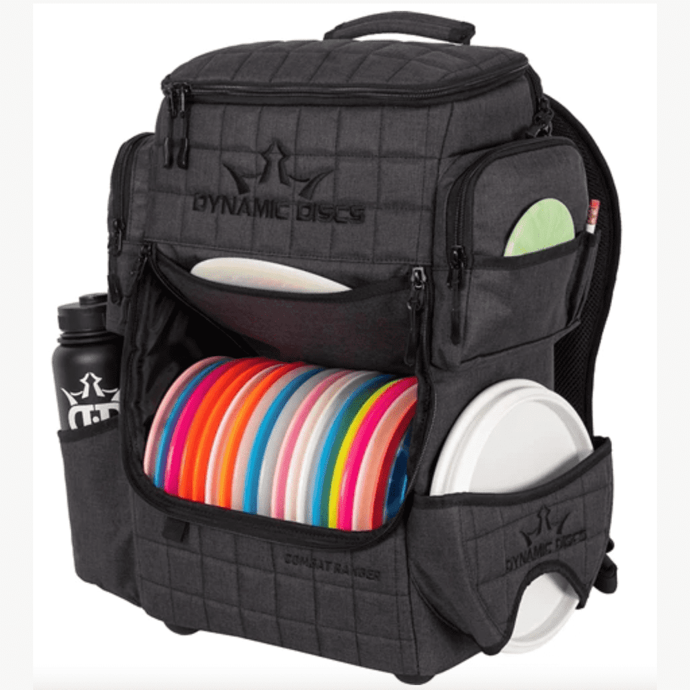 Combat Ranger Disc Golf Backpack Heather Charcoal Dynamic Discs