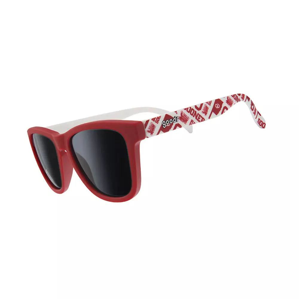 "Boomer Sooner Specs” Limited Oklahoma Collegiate OG Polarized Sunglasses Goodr