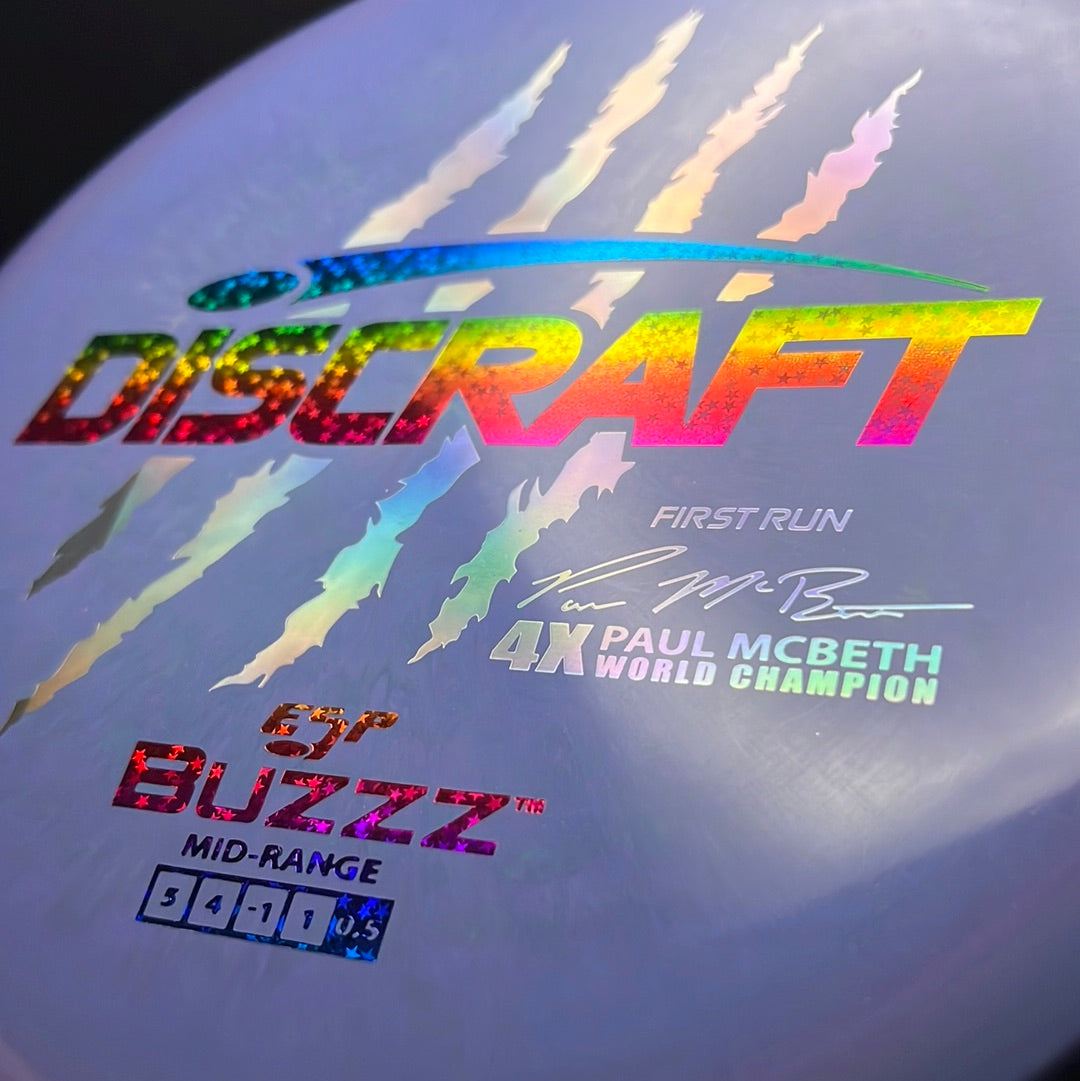 Buzzz Swirly ESP - Paul Mcbeth 4x First Run Discraft