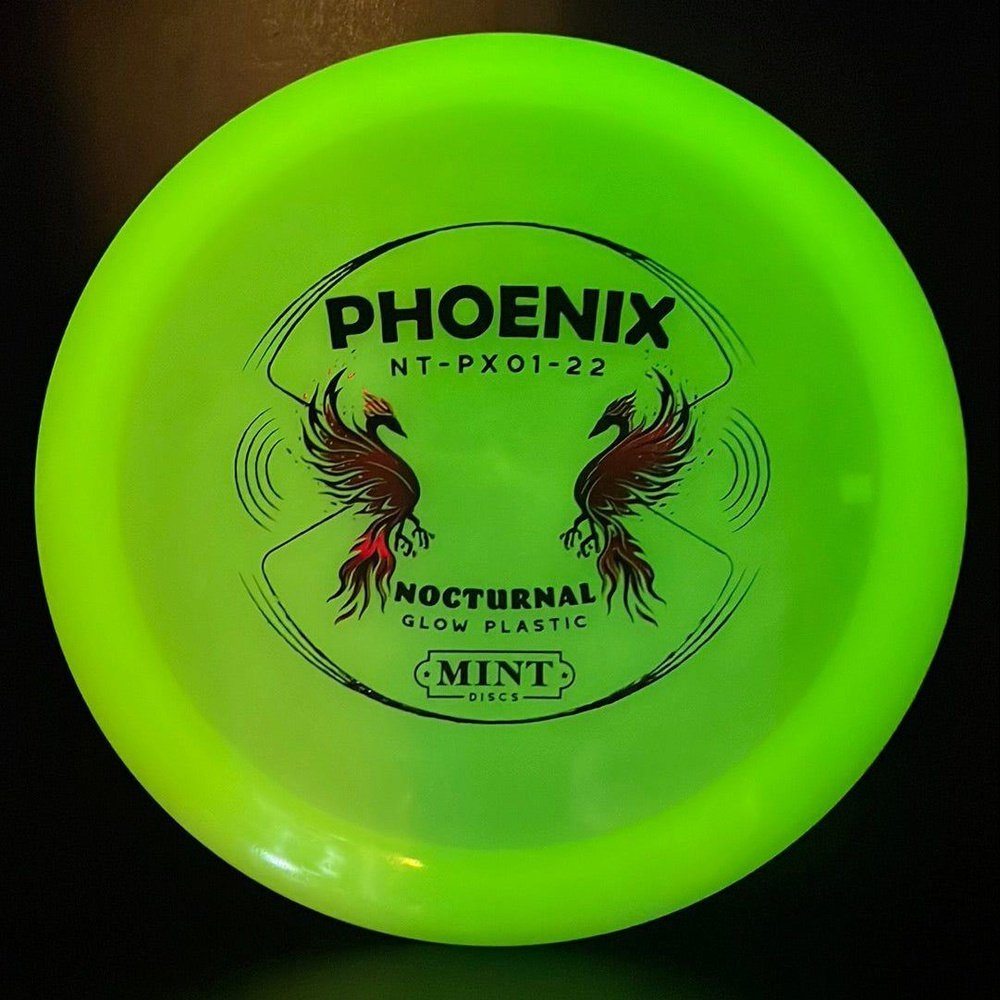 Nocturnal Phoenix - First Run Glow MINT Discs