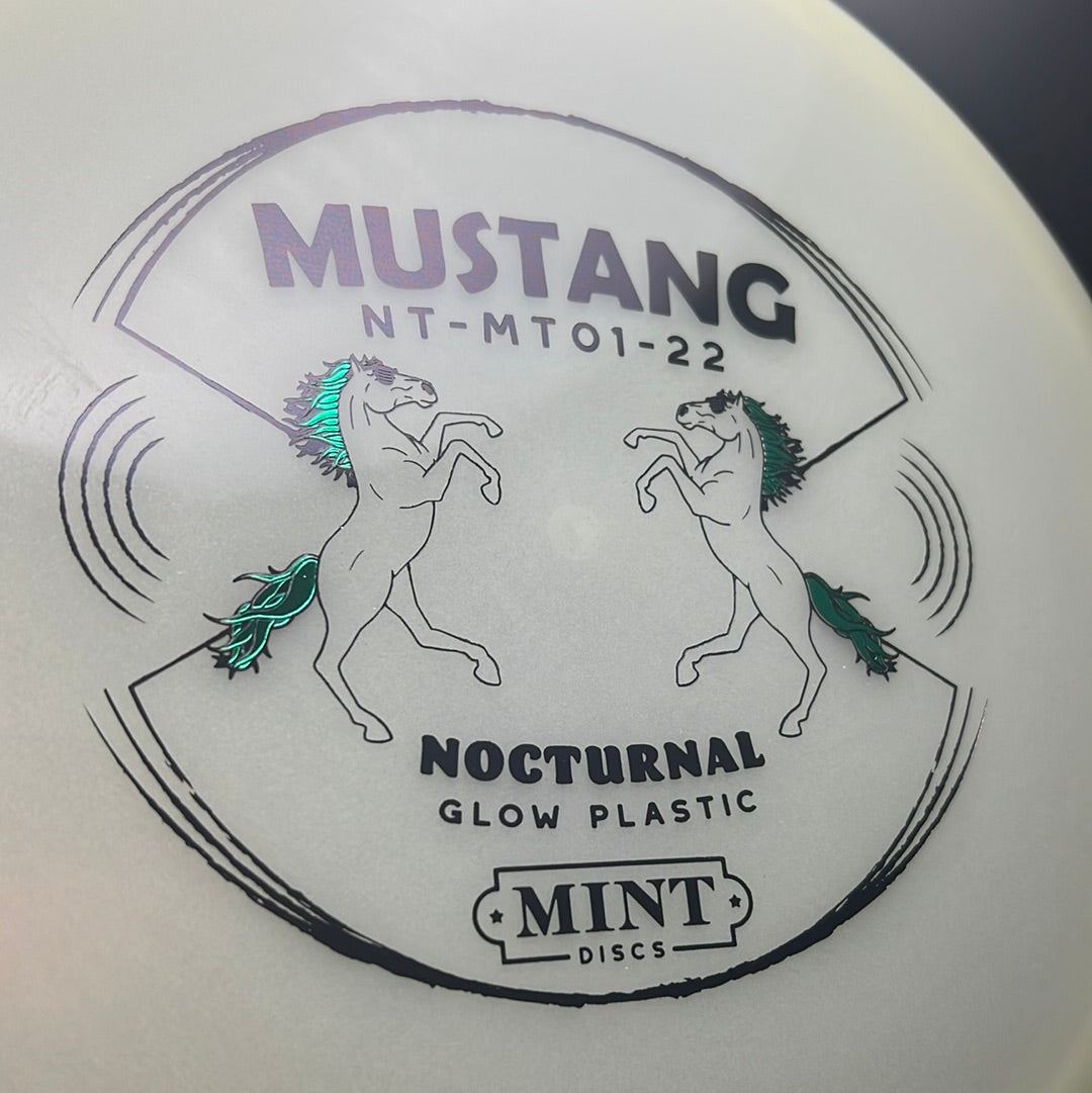 Nocturnal Mustang - First Run Glow MINT Discs