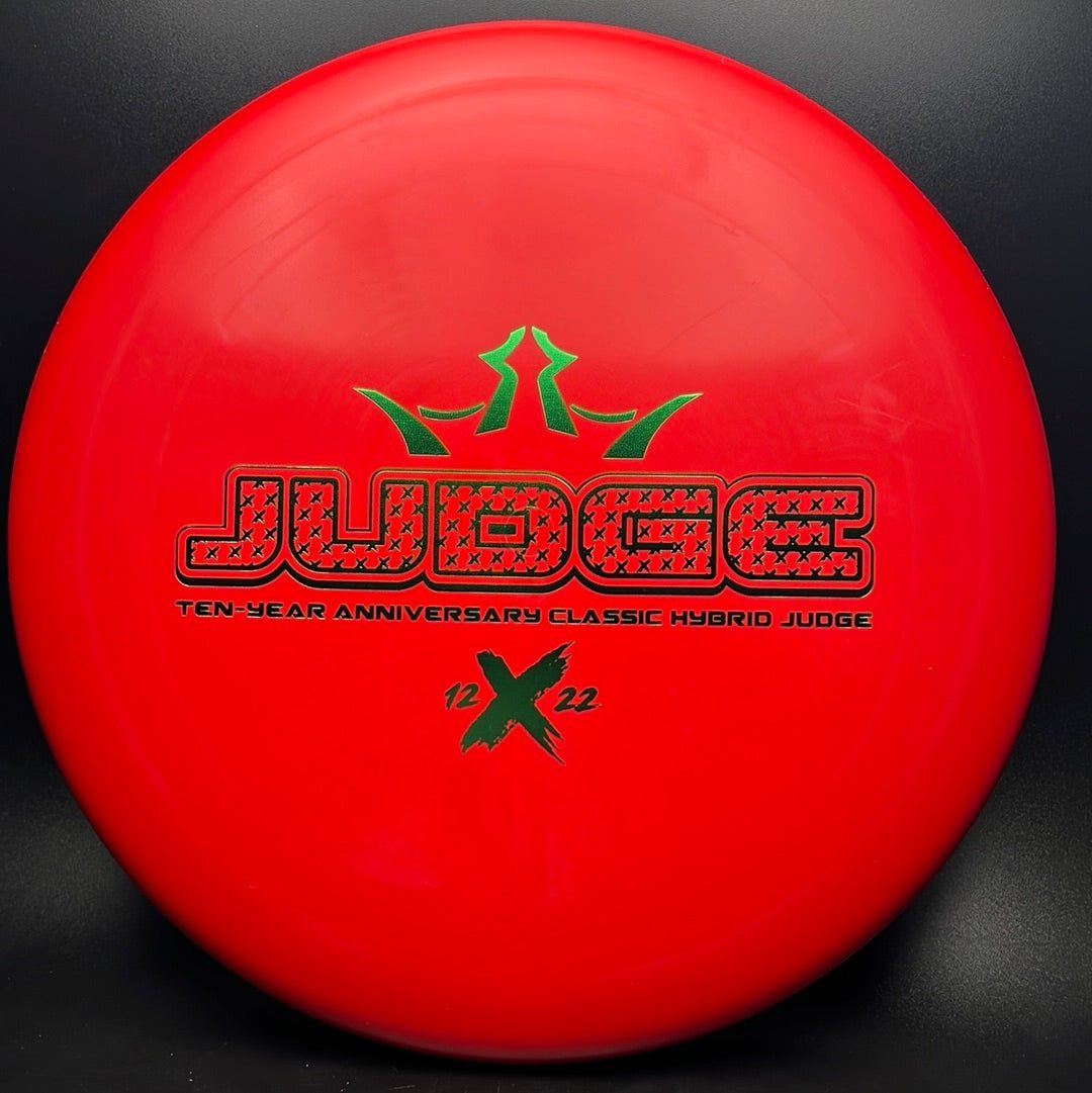 Classic Hybrid Judge - Limited Ten Year Anniversary Stamp Dynamic Discs