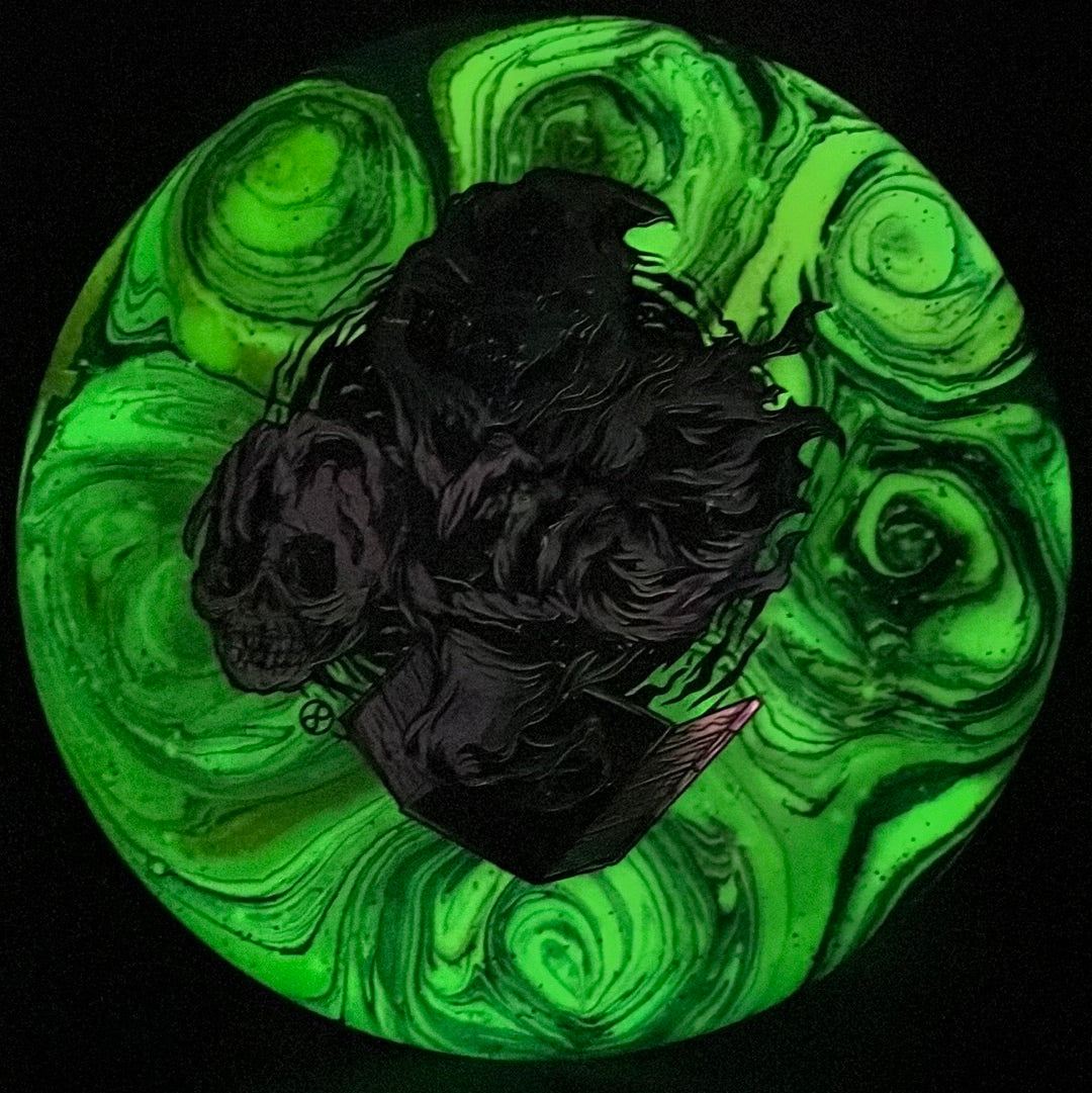 Metal Flake Glow Tomb - Purple Rose - The Homies Creations Dyed Infinite Discs