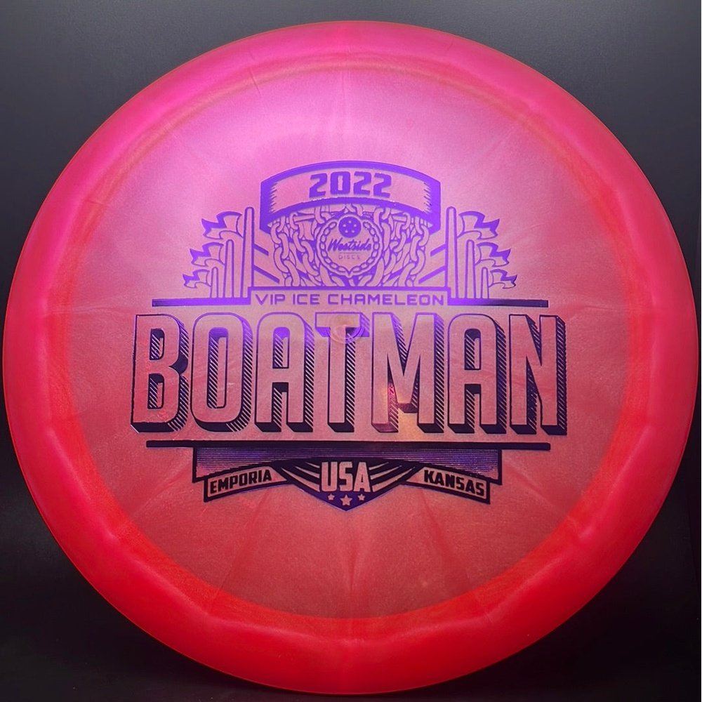 VIP Ice Chameleon Boatman - 2022 Worlds Fundraiser Westside Discs