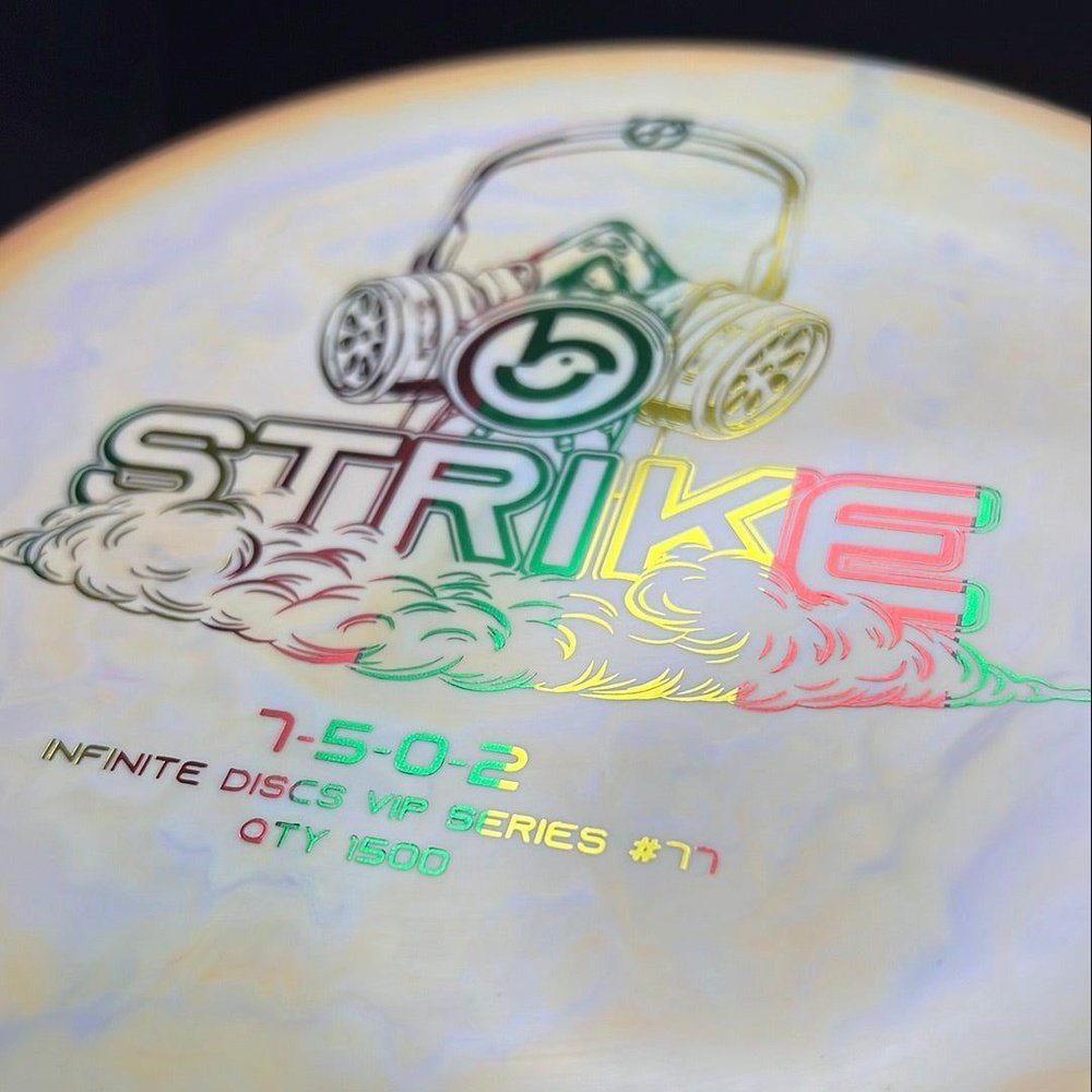 Swirly Strike SE - First Run VIP #77 1/1500 Birdie Disc Golf