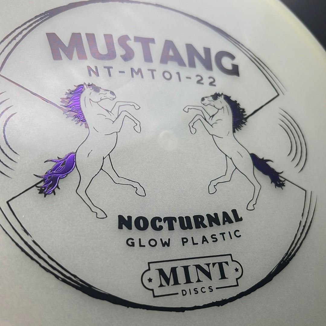 Nocturnal Mustang - First Run Glow MINT Discs