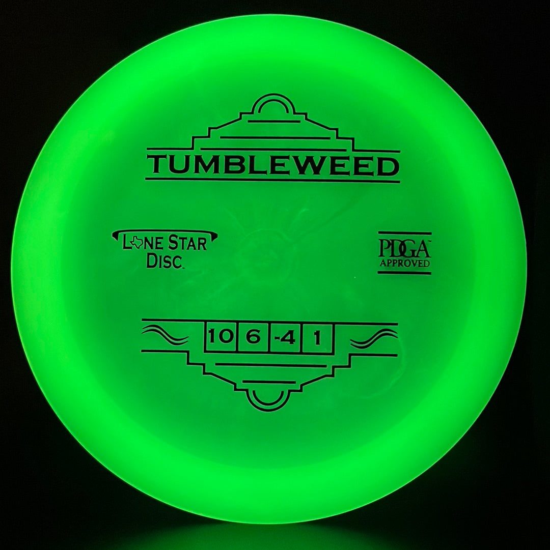 Glow Tumbleweed - Understable Driver Lone Star Discs