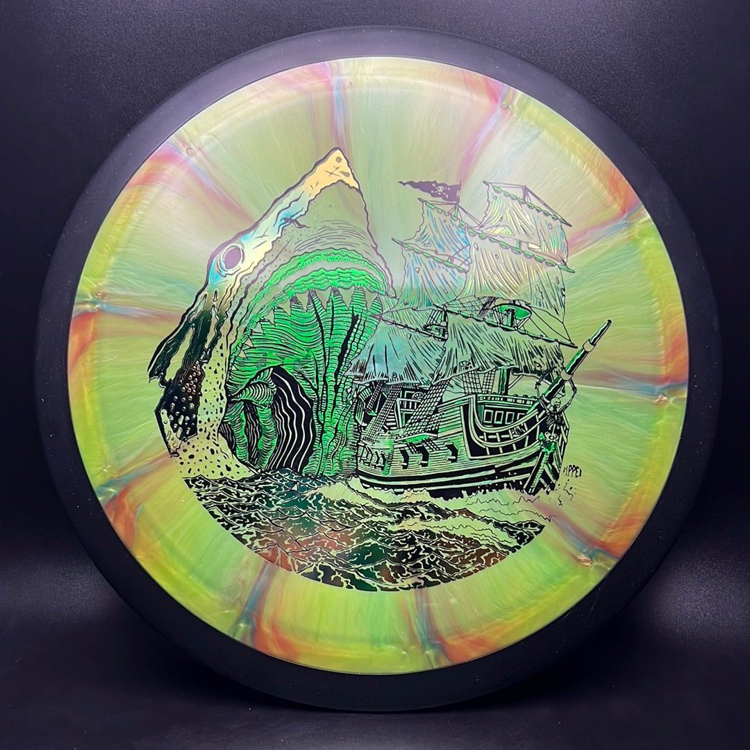 Swirly Plasma Photon - Limited Megalodon Triple Foil Stamp MVP