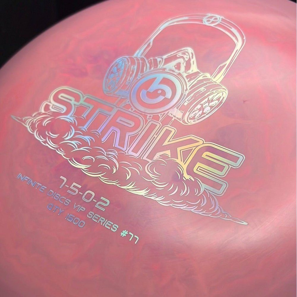Swirly Strike SE - First Run VIP #77 1/1500 Birdie Disc Golf