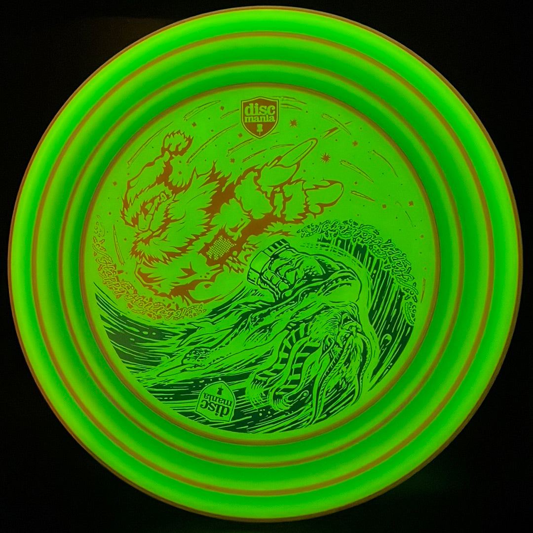 Glow C Line MD4 Santa v Krampus Stamp The Homies Creations