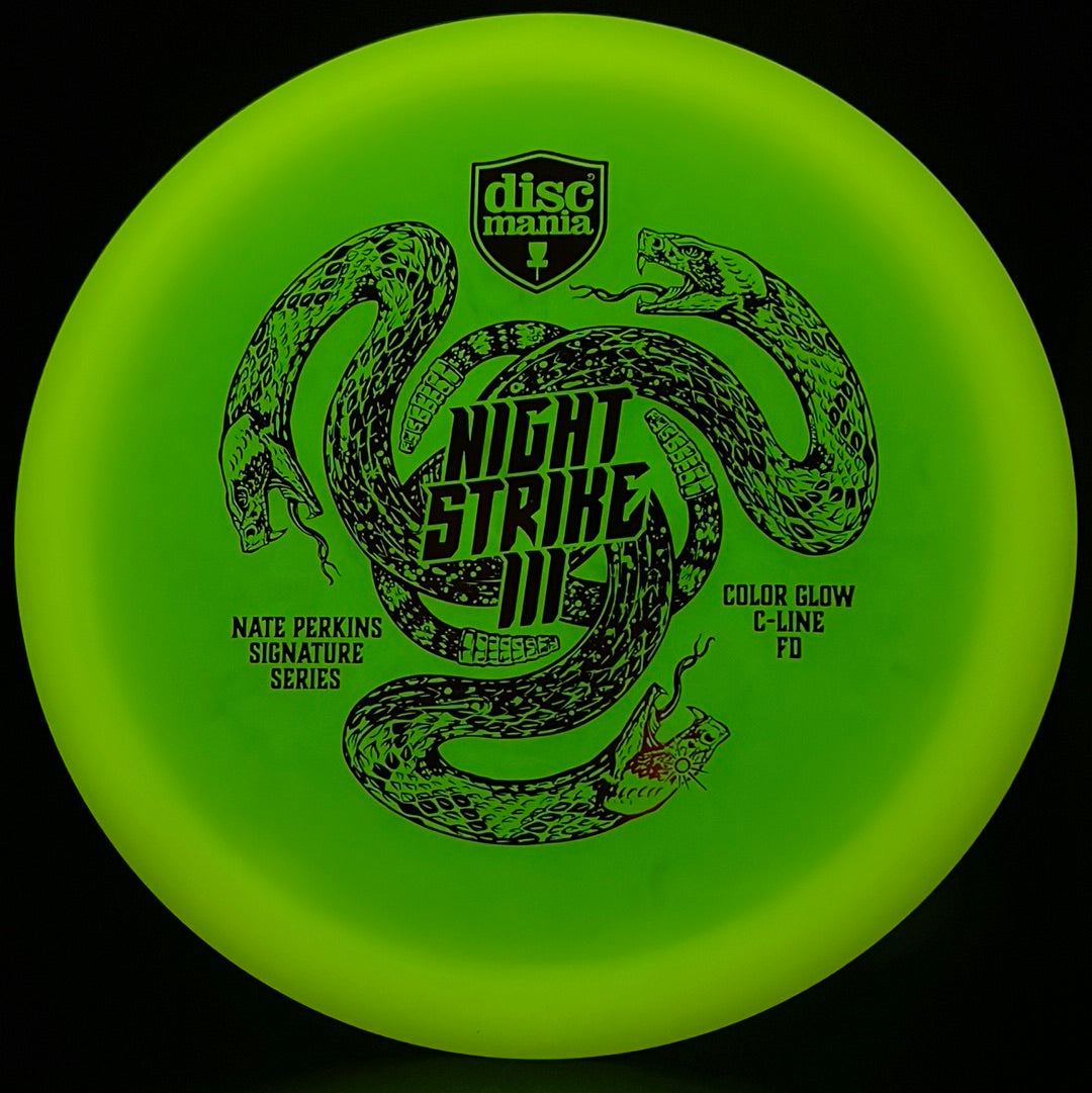 Color Glow C-line FD - Night Strike 3 Nate Perkins Sig Series Discmania