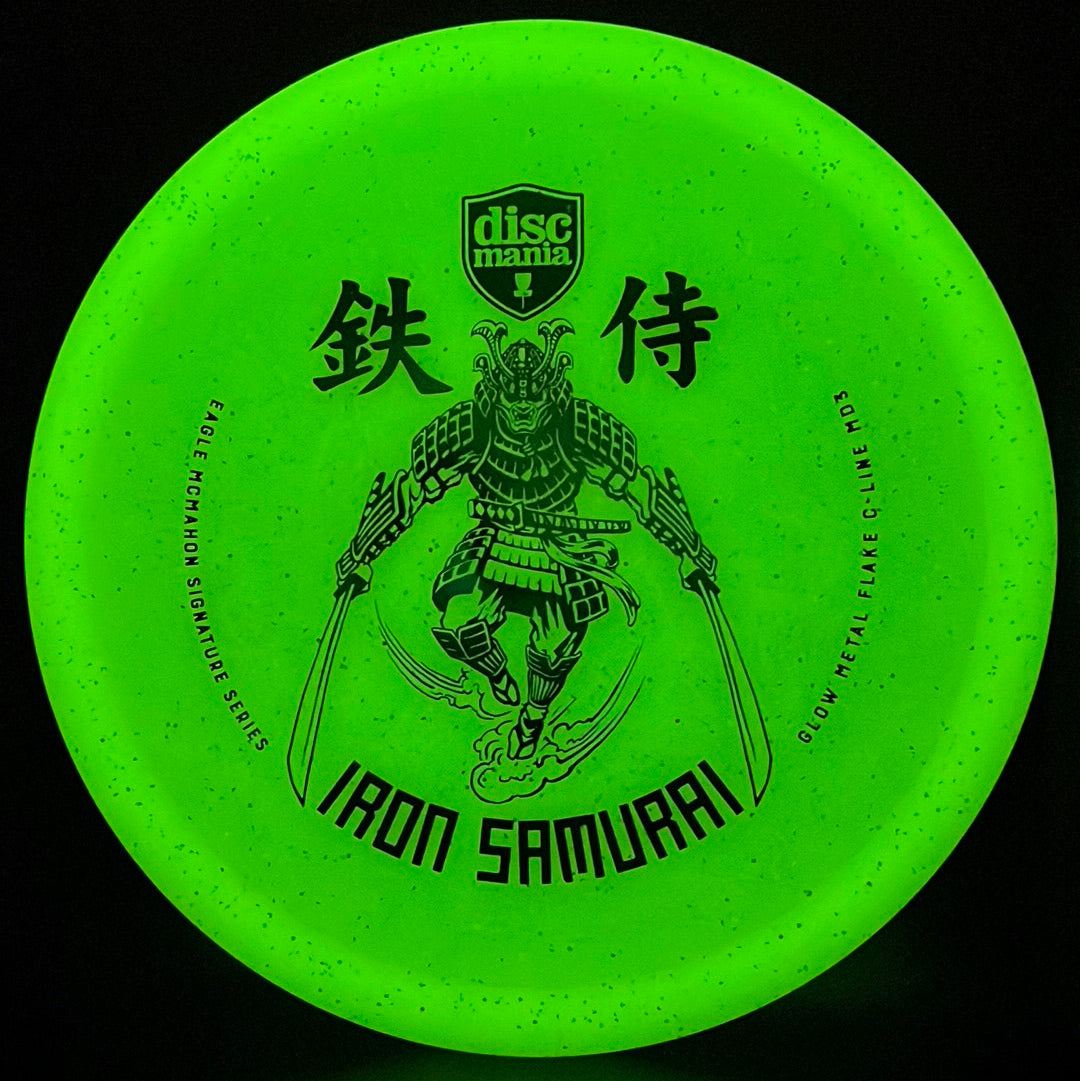 Iron Samurai 1 - Metal Flake Glow C-Line MD3 OOP Discmania