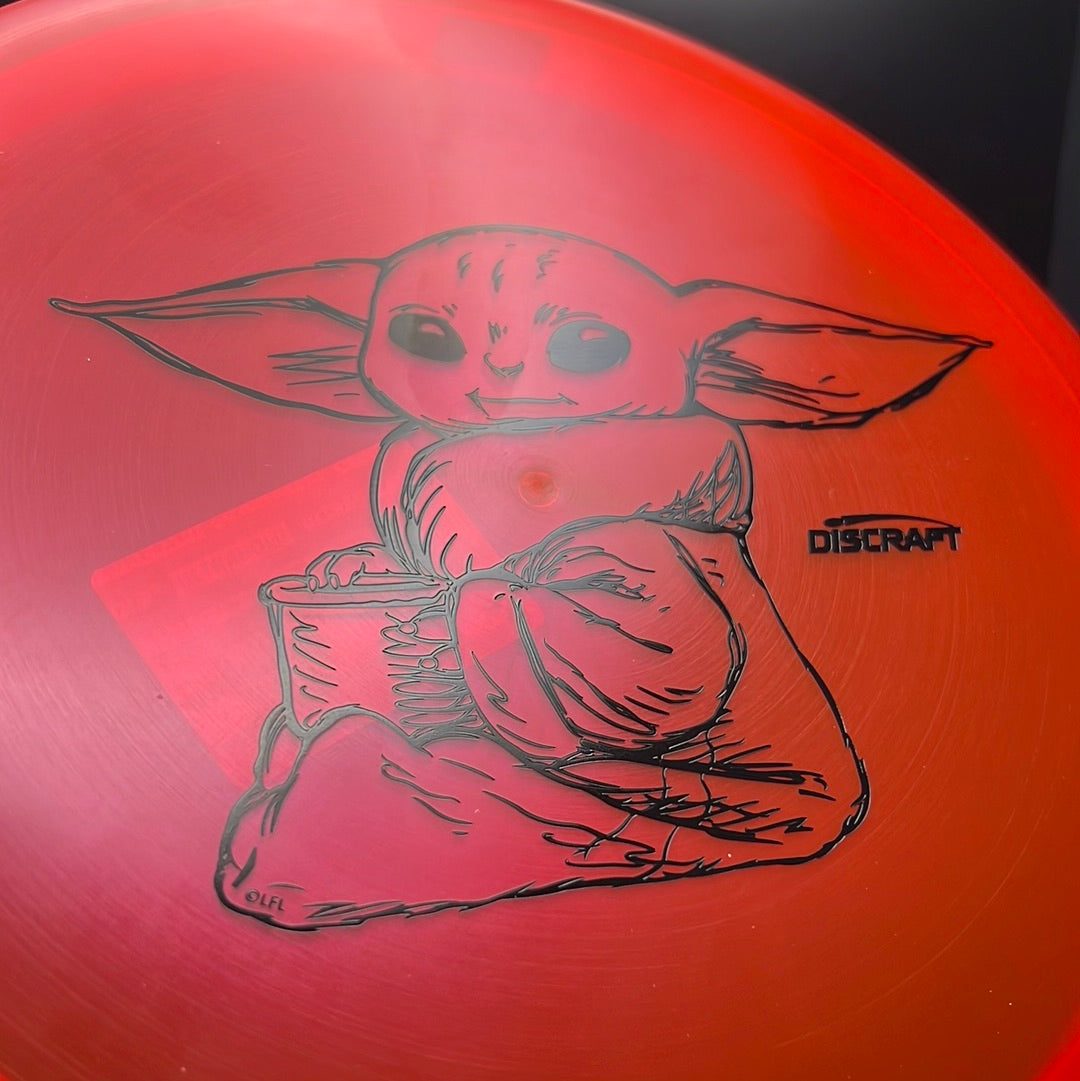 Elite Z Buzzz - SW Sitting Child Yoda Mandalorian Discraft