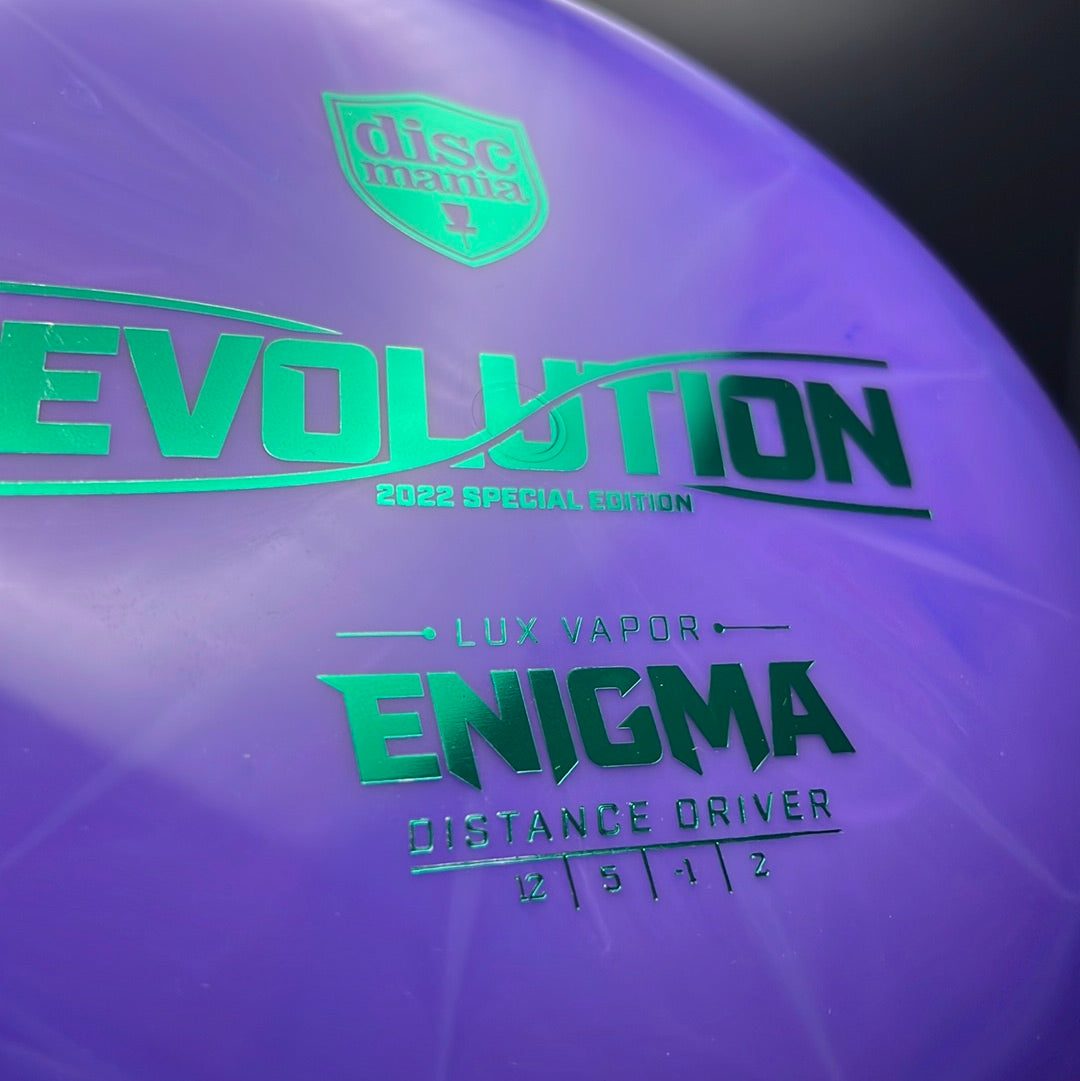 Special Edition Lux Vapor Enigma – Discmania Store