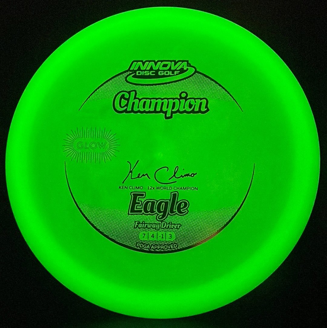 Color Glow Champion Eagle - Ken Climo 12x Innova