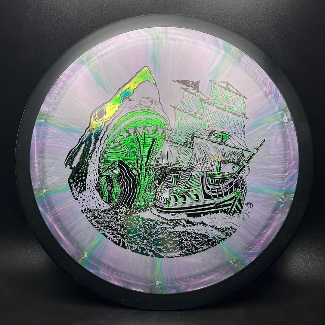 Swirly Plasma Photon - Limited Megalodon Triple Foil Stamp MVP