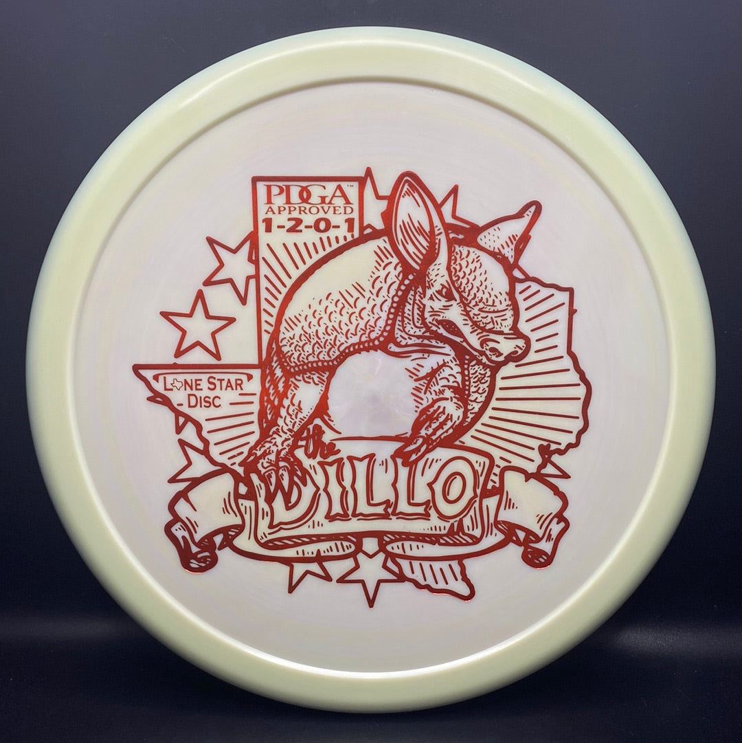 Alpha Armadillo - XL Dillo Stamp - Putt Approach Lone Star Discs