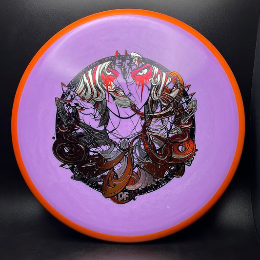 Swirly Neutron Hex - Double Stamp Limited Edition Axiom