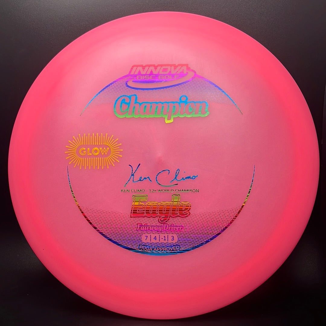 Color Glow Champion Eagle - Ken Climo 12x Innova