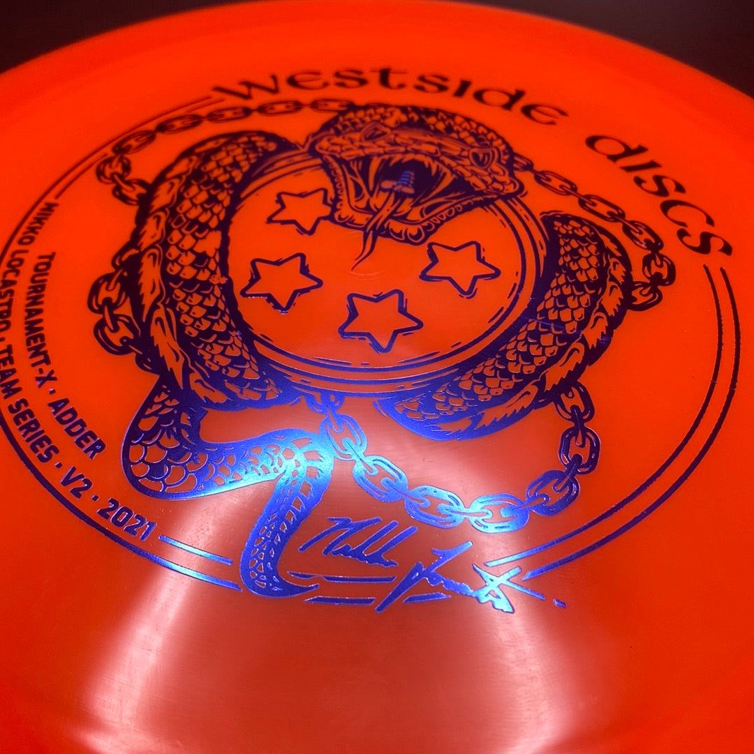 Tournament X Adder - Nikko Locastro Team Series Westside Discs