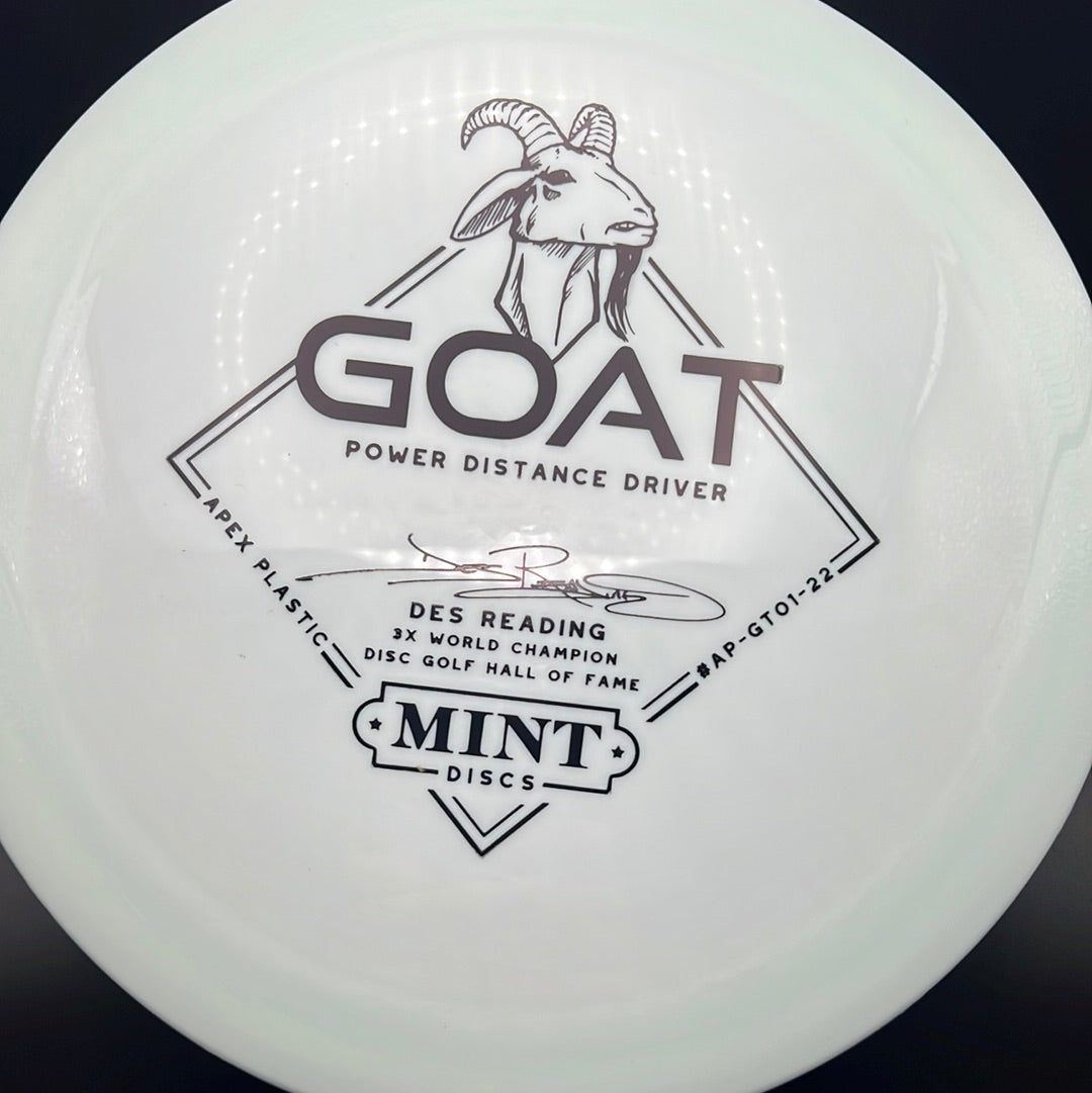 Apex Goat First Run - Des Reading MINT Discs