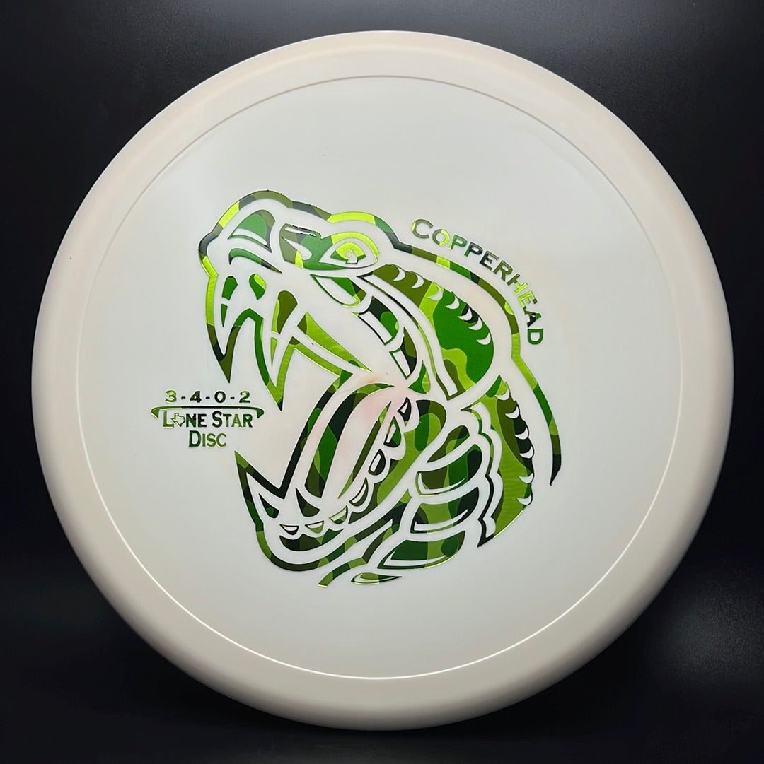 Alpha Copperhead - Artist Series Snake Head Lone Star Discs