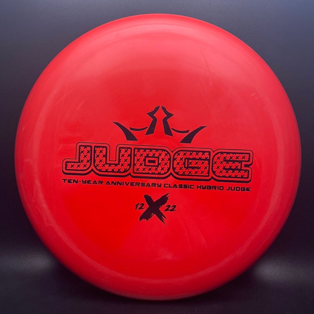 Classic Hybrid Judge - Limited Ten Year Anniversary Stamp Dynamic Discs