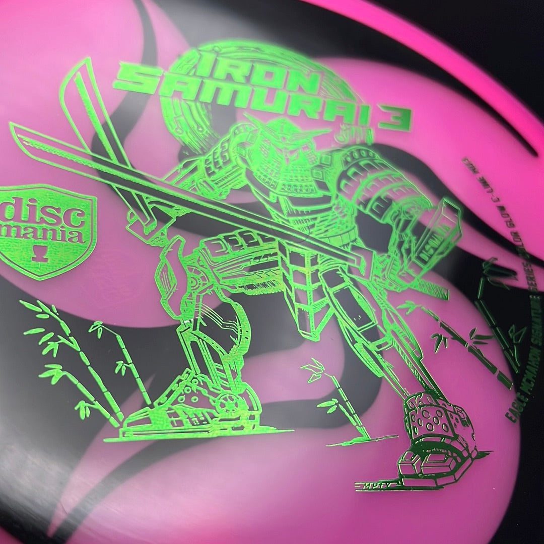 Iron Samurai 3 - Color Glow MD3 - Huk Tri Fly Discmania